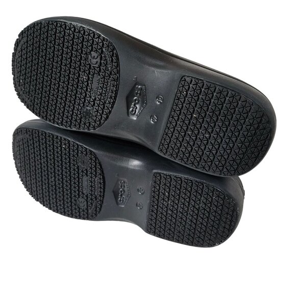 Crocs Neria Pro II Work Clogs Womens 10 Black Shoes - Picture 9 of 14